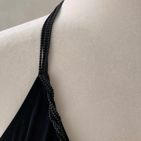 SHAN BLACK BIKINI SET WITH GROMMETS - Picture 8 of 16